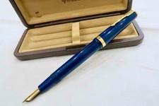 PARKER DUOFOLD SENIOR, BLUE C1956, AEROMETRIC FILLER WITH CASE FULLY SERVICED