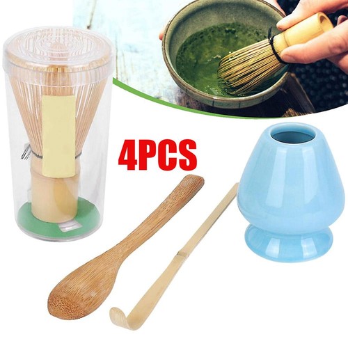 Matcha tea set bamboo - matcha,