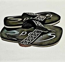 Flip-Flops | Sports | UK | Size 8 | Black | Slip On | Slippers | Men's Shoes | 
