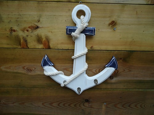 Ships anchor coat rack - anchor,