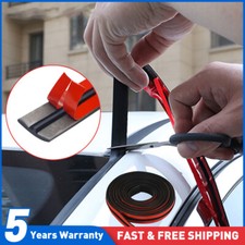 Car Universal Rubber Sealing Strip Inclined T-shaped Weatherproof Edge Trim 10FT