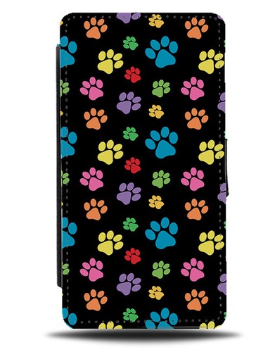 Kids colourful paw - paw, prints