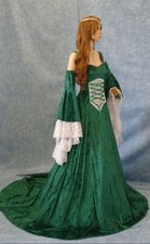 Celtic wedding gown