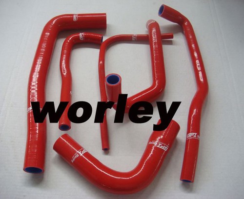 Red silicone hose for saab - silicone,