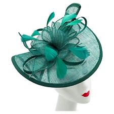 Women's Sinamay Disc Feathers