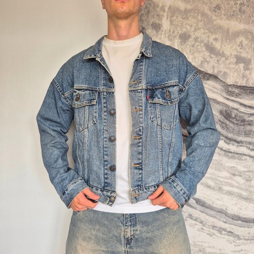 Levi denim jacket men medium - denim,