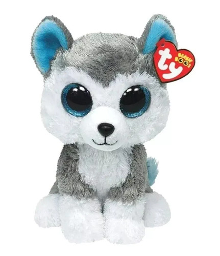 Beanie boo slush husky dog - ty,