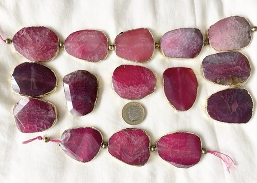 Large pink agate - large,, agate,