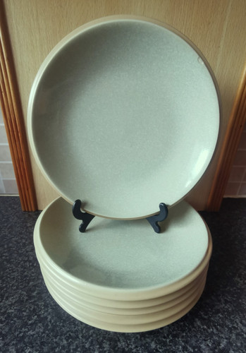 Stoneware side plates - stoneware, 6