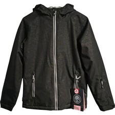 Surfanic Dash Surftex Jacket Black Waterproof Breathable Size 164cm