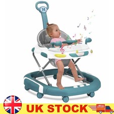 Baby Walker/Rocker Bouncer First Steps Push Along Activity Music Ride On Car, UK