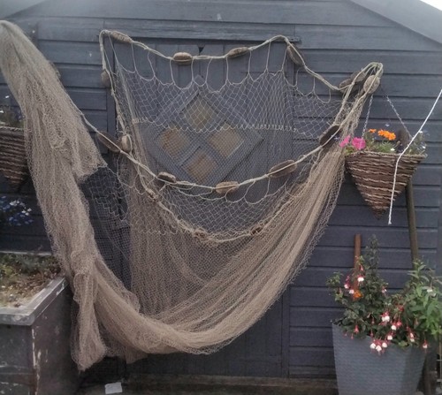 Decor vintage fishing nets - vintage,