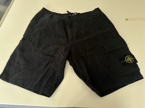 Stone island linen cargo - stone,