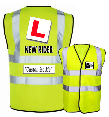 New rider safety vis - rider, hi
