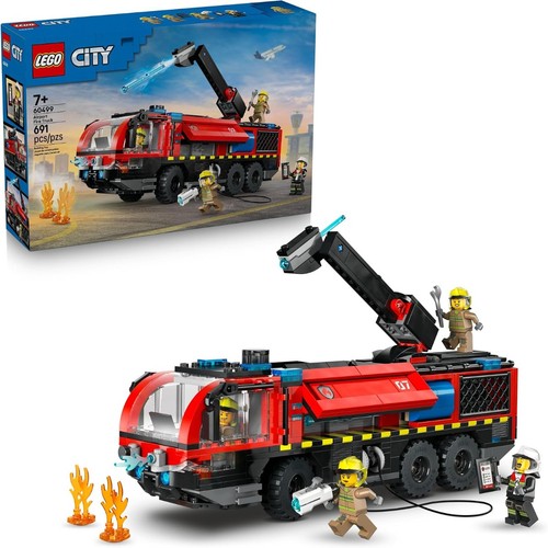 Lego city airport fire engine - lego,