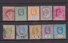 Ceylon 1903 set 75c - 1903-05,
