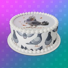 Pigeon pre-cut Edible Icing
