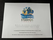 Walt Disney Studio Collectors Edition Lithograph Set Of 4 Prints 16.03.2002 (B2)