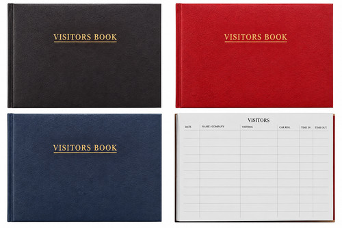 Visitors book textured - book, cover