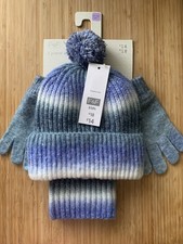 Girls Hat Scarf And Gloves Set