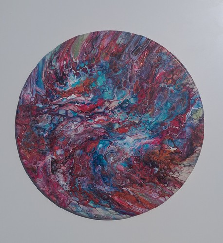 Handmade painting fluid art - handmade,