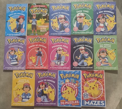 Pokemon paperback book bundle - pokemon,