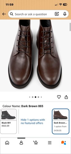 Camper iman leather ankle - iman,