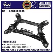REAR AXLE SUBFRAME CROSSMEMBER