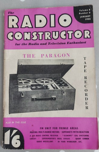 The radio constructor magazine - the,