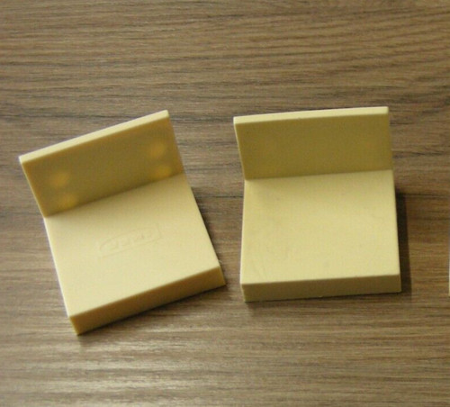 Cream ikea pax wall bracket - 2x,