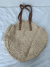 Summer Woven Raffia Round