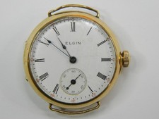 1908 PRE-WW1 ELGIN 0S 10K GOLD