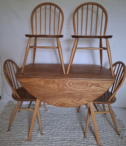 Ercol 384 blonde drop leaf - ercol,
