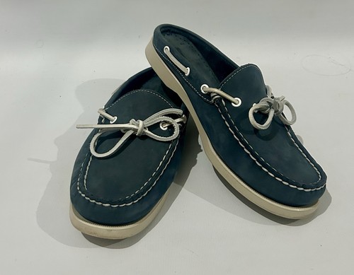 Sebago docksides navy blue - sebago,