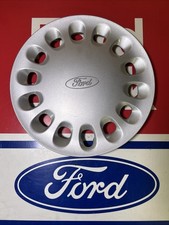 FORD FIESTA MK 3 HUB CAP WHEEL TRIM 89FB-1130-CC SILVER 13 INCH STEEL WHEEL + 1