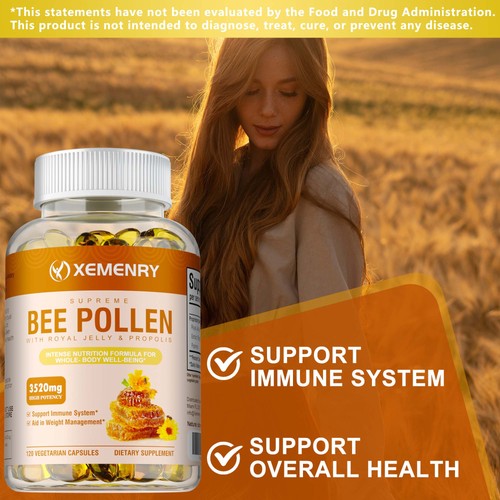 Bee pollen 3520mg - pollen,