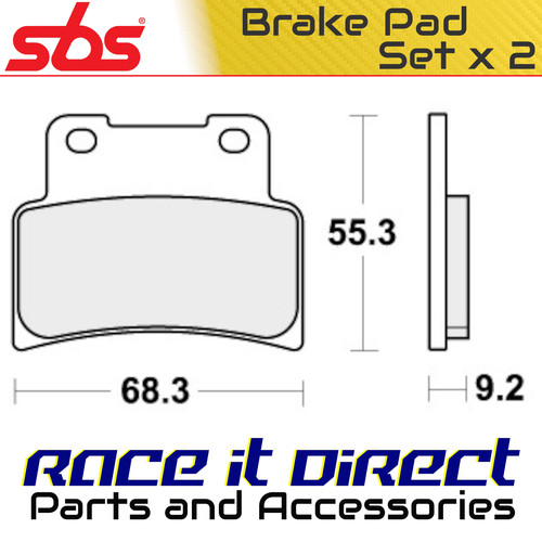 Brake pads for aprilia 750 - for, sl