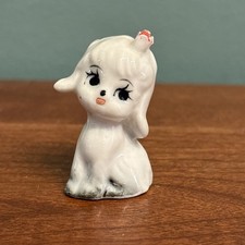 Vintage Mini Bone China Poodle