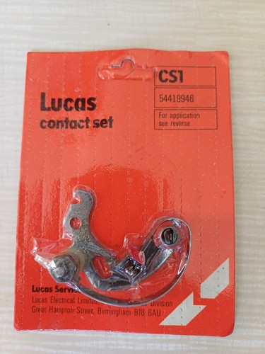 Lucas contact breaker set cs1 - set,