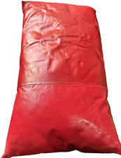 GENUINE LEATHER PADDED PILLOW