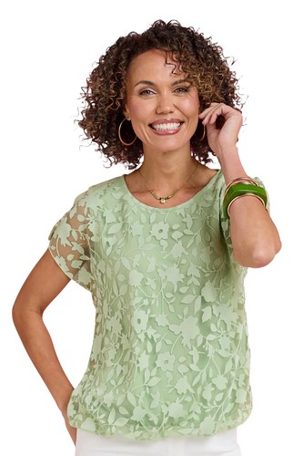 Ladies bubble hem burnout - hem,