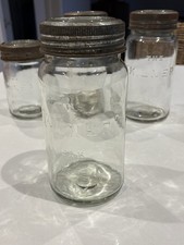 Kilner Vintage Screw Top Lid Jars Pre 1960