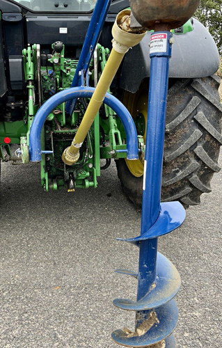 Tractor pto driven post hole - pto,
