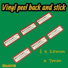 MECCANO LTD 6 X 20mm Vinyl