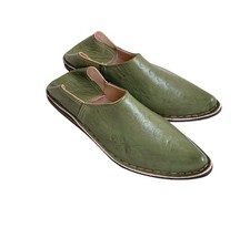 Men’s Green Genuine Leather