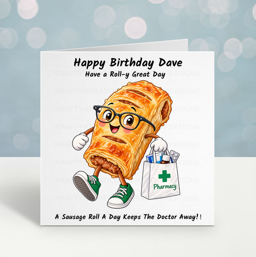 Personalised funny sausage - personalised,