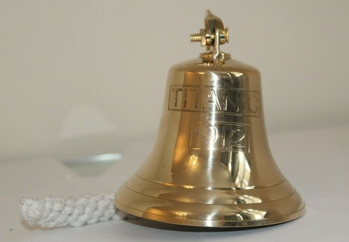 Brass titanic ship bell - 8'',