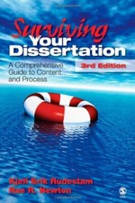 Surviving Your Dissertation: A Comprehensive Guide to Content a .9781412916790