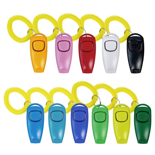 2pcs dog clicker - &, whistle
