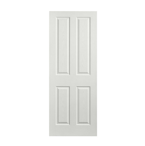 Chester white grained panel - white, 4